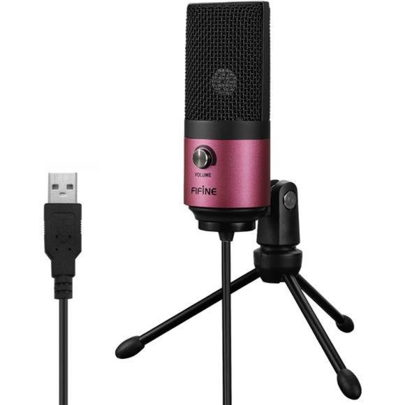 USB Podcast Condenser Microphone Recording On Laptop,NoNeed Sound Card Interface - Picture 2 of 5